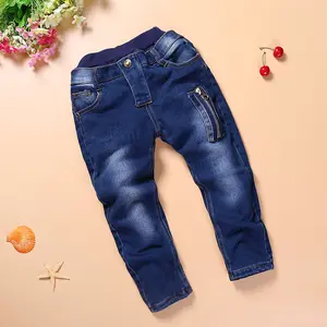 Penjualan Terbaik Grosir Celana Panjang Kasual Musim Semi Longgar Fashion Celana Denim Anak Laki-laki Celana Jeans Longgar Anak-anak