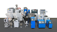 Mélangeur automatique bicolore en acier inoxydable à double vis, alimentateur de vis, doseur volumétrique de colorants 10L pour extrudeuses