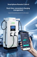 Station de recharge rapide pour véhicules électriques à courant continu, double connecteur, norme nationale AC380V, 60 kW, 80 kW, 120 kW, 160 kW, 240 kW, chargeur au sol