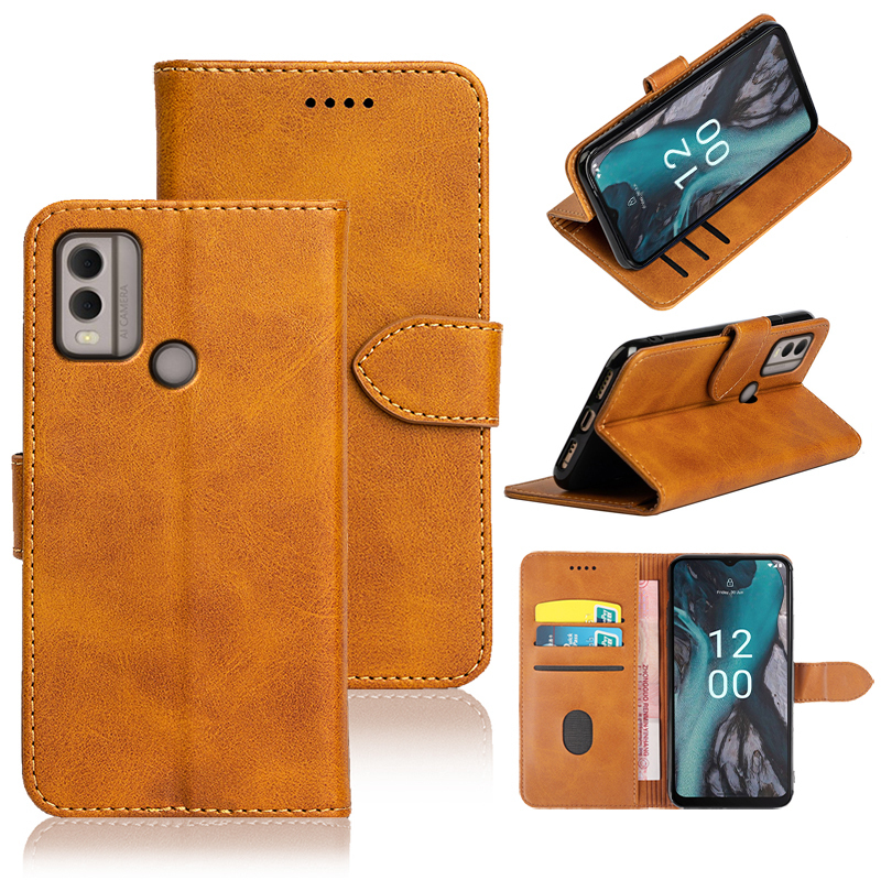 Custodia Portafoglio Universale In Similpelle Con Magneti E Slot Carte - Per IPhone, Samsung, Google, Sony