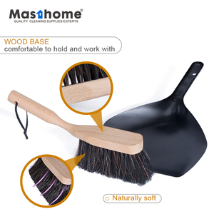 Masthome de madera de Metal mango corto limpieza recogedor con juego de pala - Product Image 5