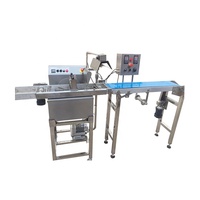 Machine de revêtement de revenu de fusion de chocolat multifonction de dessus de table nouvel état pour l'utilisation de moulin à farine