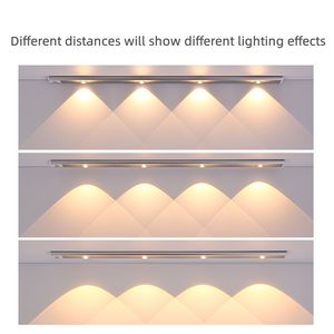 Éclairage <span class=keywords><strong>sous</strong></span>-armoire intérieur ultra-fin, bande en aluminium, lumières de placard de <span class=keywords><strong>cuisine</strong></span>, lumière LED à détecteur de mouvement pour <span class=keywords><strong>cuisine</strong></span> - Product Image 5