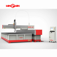 Máquina CNC de chorro de agua con cortador de chorro de agua para corte de mármol de piedra de Metal con máquina de corte de 5 ejes