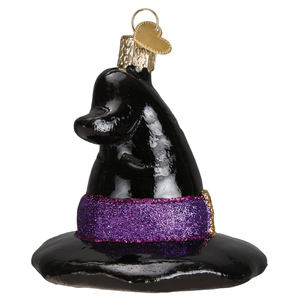 Decoraciones de Halloween <span class=keywords><strong>Sombrero</strong></span> de bruja soplado de vidrio Adornos decoración Ecológico - Product Image 2