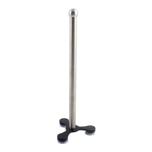 Modern Stainless Steel <b>Kitchen</b> <b>Paper</b> Towel Holder Suction Cup Vertical Dish Cloth Drying Stand Rag Countertop Storage Rack - Product Image 4