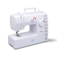 Máquina de Coser Eléctrica Doméstica de Doble Aguja FHSM-705 VOF con 12 Puntadas, Máquina de Coser Industrial de Marca Alemana