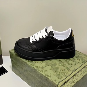 Calzado de Diseño de Nuevo Estilo, Zapatos de Piel Genuina con Cordones, Zapatos para Caminar que Aumentan la Altura, Zapatillas Deportivas Casuales para Mujer - Product Image 4