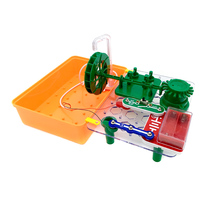 Kits éducatifs électroniques DIY pour enfants, moulin à eau en pierre, projets STEM excitants