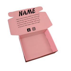Boîte <span class=keywords><strong>cadeau</strong></span> personnalisée de luxe Pulida 2026, boîte d'expédition pour vêtements, boîte en carton ondulé pour l'emballage de robes, de sous-vêtements, de chemises - Product Image 5