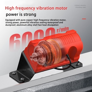 Règle de raclage de béton grande taille NEOBRISKEN, portative, à batterie lithium avec fonction de vibration pour le ponçage N123, en aluminium - Product Image 5