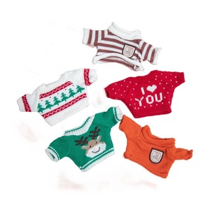 A buon mercato Mini all'ingrosso personalizzato giocattolo di peluche accessori per bambole <span class=keywords><strong>orsacchiotto</strong></span> <span class=keywords><strong>da</strong></span> te Dress Up felpe con cappuccio t-shirt vestiti di peluche - Product Image 5