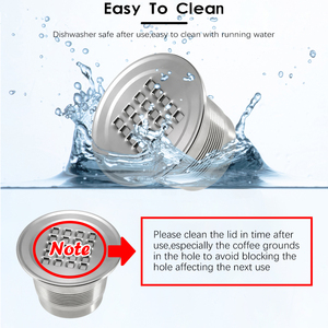 Meilleures ventes AM Store : Cafetières pour <span class=keywords><strong>NESPRESSO</strong></span>, accessoires, dosettes de café rechargeables et étanches pour <span class=keywords><strong>Nespresso</strong></span> - Product Image 6