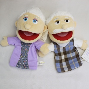 Vente en gros, poupée marionnette à main en peluche super douce, jouet personnalisé pour famille heureuse, maille de remplissage en coton PP pour les jeux de rôle - Product Image 2