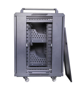 Carrito de Carga para 16 iPads Escolares con Puertos USB y Ruedas con Bloqueo, Carrito de Carga Resistente - Product Image 3