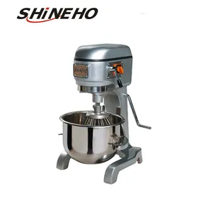 Shineho Fabricantes Suministro directo Equipo completo de panadería Máquina mezcladora de masa Mezcladores de alimentos Mezclador de crema eléctrico para la venta