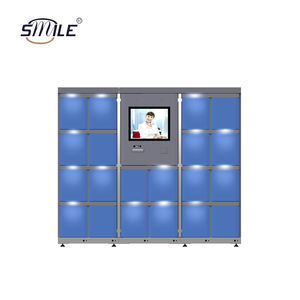 CHNSMILE OEM - Armario Metálico Inteligente con Contraseña Electrónica para Supermercados / Armario para Salón de Belleza / Armario de Almacenamiento Temporal para Oficinas Postales - Product Image 4