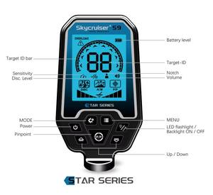 Détecteur de métaux étanche IP68 S9 avec batterie rechargeable, longue portée et professionnel pour les chasseurs de trésors sous-marins sérieux - Product Image 3