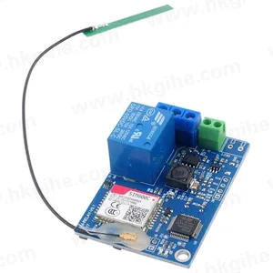 hot sell 1 Channel Relay Module SMS GSM Remote Control Switch SIM800C STM32F103CBT6 for Greenhouse Oxygen Pump