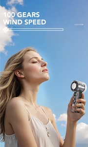 Ventilador Eléctrico Portátil Pequeño de Mano, Silencioso, de 3 Velocidades, en Inglés, de Plástico, Comercial, a Precio Sorpresa - Product Image 2