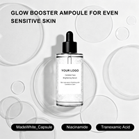 Sérum Ampoule Visage à la Centella et à l'Acide Tranexamique Éclaircissant Apaisant Hydratant Peaux Sensibles Non Collant Léger