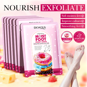 Exfoliante para Pies con Queso y Niacinamida, Aroma a Fresa - Producto para el Cuidado de los Pies Hidratante e Iluminador - Product Image 1