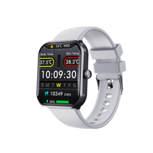 <span class=keywords><strong>Montre</strong></span> connectée carrée étanche pour hommes et femmes, indice IP67, détection <span class=keywords><strong>de</strong></span> chute, fréquence cardiaque, rappel d'hydratation, suivi du sommeil - Product Image 1