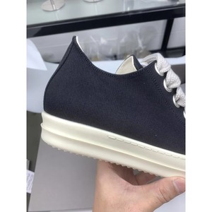 Chaussures décontractées de créateur pour hommes, style marche, toutes saisons, printemps/hiver, classiques, noires, à lacets, en cuir fendu et maille, tendance - Product Image 5
