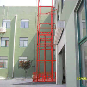 Industri Di Dalam Lift Barang Lift Lantai Listrik Langsung Berat Mengangkat <span class=keywords><strong>Platform</strong></span> Kerja - Product Image 2