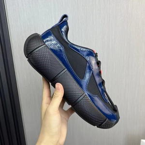 Zapatos Deportivos de Exterior Transpirables y Antideslizantes de Alta Calidad, Diseño de Lujo, Colores Vibrantes, Cuero Genuino, con Cordones, para Caminar, para Hombre - Product Image 3
