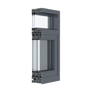 Isolation thermique de fenêtre à battant en aluminium coulissante à <span class=keywords><strong>180</strong></span> degrés avec cadre en alliage d'aluminium pour une utilisation dans la chambre à coucher dans la maison - Product Image 1