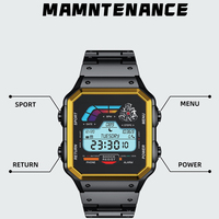 Montre connectée avec assistant vocal IA OEM, grand écran de 1,54 pouce, bracelet en acier, longue durée de vie de la batterie, appels Bluetooth, moniteur de santé pour hommes et femmes