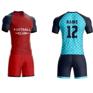 Sublimation Tracksuit With Wholesale Low Price Customized Soccer Jersey All Club Soccer Blank
