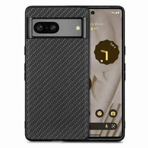 Coque de téléphone en cuir Pu motif fibre de carbone pour <span class=keywords><strong>iPhone</strong></span> 17 16 15 <span class=keywords><strong>14</strong></span> 13 12 11 Pro Max, housse de protection antichoc et élégante - Product Image 5