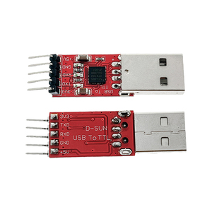 Módulo Convertidor Serial USB a UART TTL de 5 Pines OKY3411-1 Rojo CP2102 para Descarga STC - Product Image 5