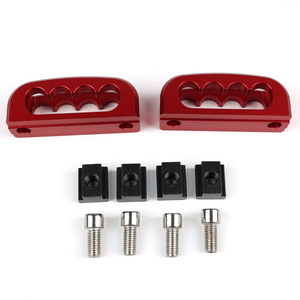 Puntos de Anclaje para Remolque de Camión Getitall, de Aluminio Rojo Antideslizante, para Tacoma, Tundra, Gladiator, Ram 1500 - Product Image 2