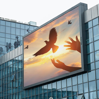 Affichage LED fixe extérieur IP66, panneau d'affichage numérique haute luminosité pour poteaux de autoroute et façades de bâtiments, publicité commerciale