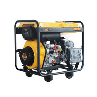 Générateur diesel à châssis ouvert DG8000(E)-A Série 6,5 kW Triphasé Refroidissement par air Régulateur AVR Marque NEWLAND Modèle à démarrage électrique