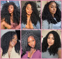Bundles de tissage de cheveux brésiliens Kinky Pixie Curly Bundles de cheveux humains Pixie Curl Bundles de cheveux doublement étirés 10-30 pouces