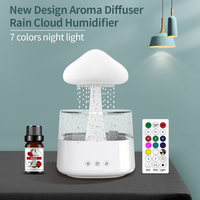 Vente en gros de diffuseur d'huiles essentielles aromatiques Humidificateur d'air Diffuseur de parfum et de parfum Humidificateur intelligent en nuage de gouttes d'eau pour la maison