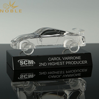 Qipao — modèle de voiture en cristal 3D de haute qualité, Noble, cadeau d'affaires, de course, personnalisé, cadeau Souvenir