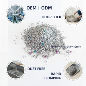 Litière pour chat en bentonite écologique, anti-odeurs, à forte agglomération, fraîcheur longue durée, accessoires pour animaux de compagnie, sable pour chat facile à ramasser - Product Image 2