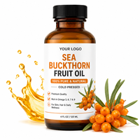 Minyak Buah Sea Buckthorn Organik Grosir, Cold Pressed, Grade Kosmetik, Minyak Pembawa