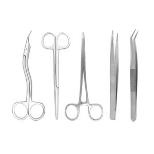 M.A Siddique International Lot de 3 pinces porte-aiguille personnalisables en acier inoxydable pour les opérations chirurgicales et l'usage médical - Product Image 6