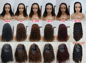 Promotion 79.5$ Letsfly 5x5 Burmese Curly Natural Human Hair Lace Closure Wigs Wholesales 18 20 22 Inches Wigs Factory Sales - Product Image 4