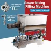 Machine de remplissage pneumatique de table pour liquides et pâtes crémeuses, pour boîtes de conserve, bouteilles de sauce tomate, pimentée et barbecue, avec trémie