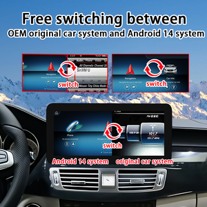 Autoradio Android Auto LELV Qualcomm 680 pour <span class=keywords><strong>Mercedes</strong></span> Benz Cls W218 X218 C218 2010-2013 Multimédia CarPlay sans fil GPS 2din - Product Image 2