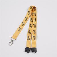 CH Wholesale Sublimation Printing Polyester Lanyards With Logo Custom Certification Keychain OEM ODM ECO Promotion Event Gifts