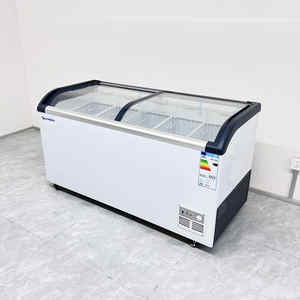 ตู้แช่แข็งแบบตั้งตรงเชิงพาณิชย์ในตู้แช่แข็งบนเกาะซูเปอร์มาร์เก็ต - Product Image 6