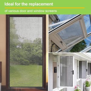 Tùy Chỉnh Thiết Kế Hiện Đại Fly Màn Hình Lưới Lưới Muỗi Cho Cửa Sổ Cửa Sợi Thủy Tinh Cửa Sổ Côn Trùng Sàng Lọc <span class=keywords><strong>Nylon</strong></span> Cửa Sổ Màn Hình Lưới - Product Image 5